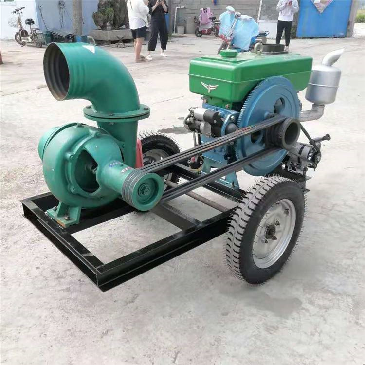 4寸抽水泵厂家农用柴油水泵排涝排污8寸抽水泵普航机械