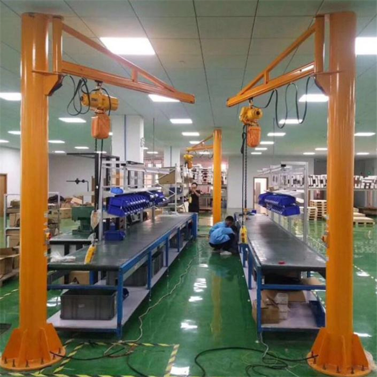 0.5吨1吨小型起重机悬臂吊 360度移动式悬臂吊 车间仓库用1t悬臂吊
