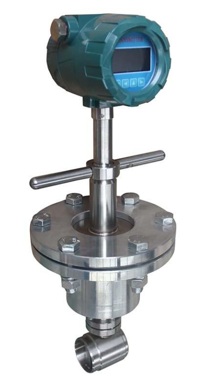LUGB-50法兰连接涡街流量计 防爆型 脉冲输出型卡箍对夹插入式 带温压补偿