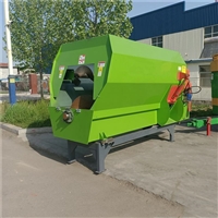 奶牛肉牛饲料混合搅拌机 自动混料机 牧草自动混搅机