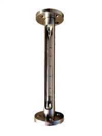 玻璃转子流量计F10-15/25/40/50普通型法兰连接 空气氮气氧气 玻璃管浮子流量计规格