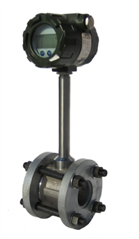 LUGB-20蒸气涡街流量计 脉冲输出型 法兰卡箍对夹插入式 带温压补偿