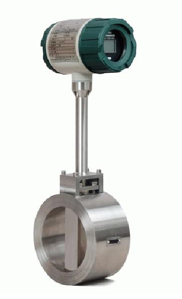 LUGB-125法兰连接涡街流量计 防爆型液体天然气 脉冲输出型卡箍对夹插入式 带温压补偿