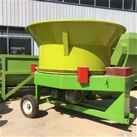 养牛场饲草粉碎机 花生秧草捆打碎机 130型圆盘秸秆碎草机