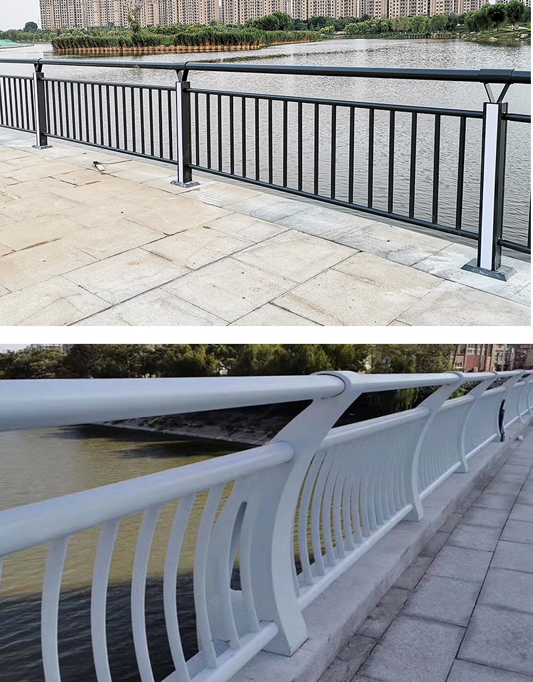 江苏华浩河道护栏厂防撞河道护栏加工定制诚实守信