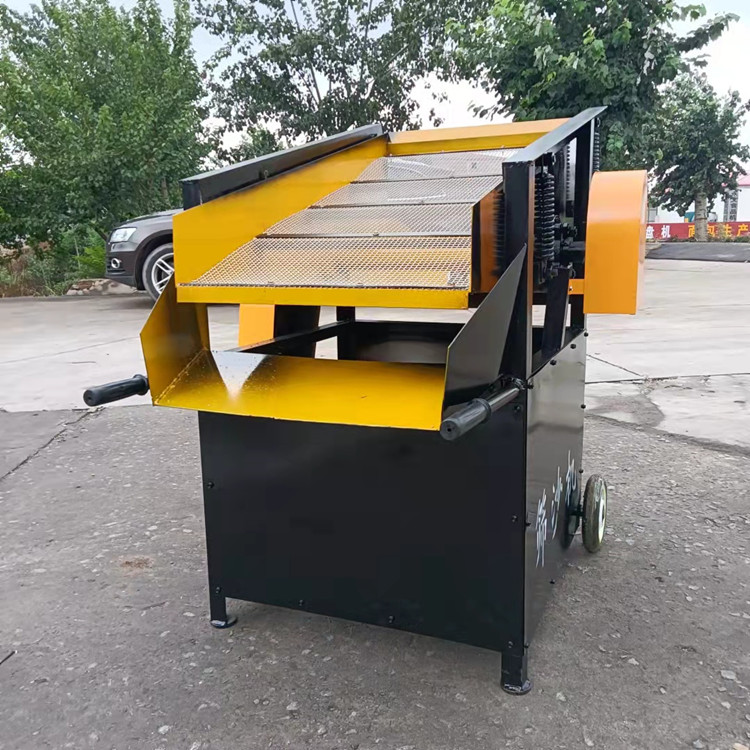 小型家用筛沙机 电动河沙筛沙机 建筑施工筛沙机 移动式筛沙机