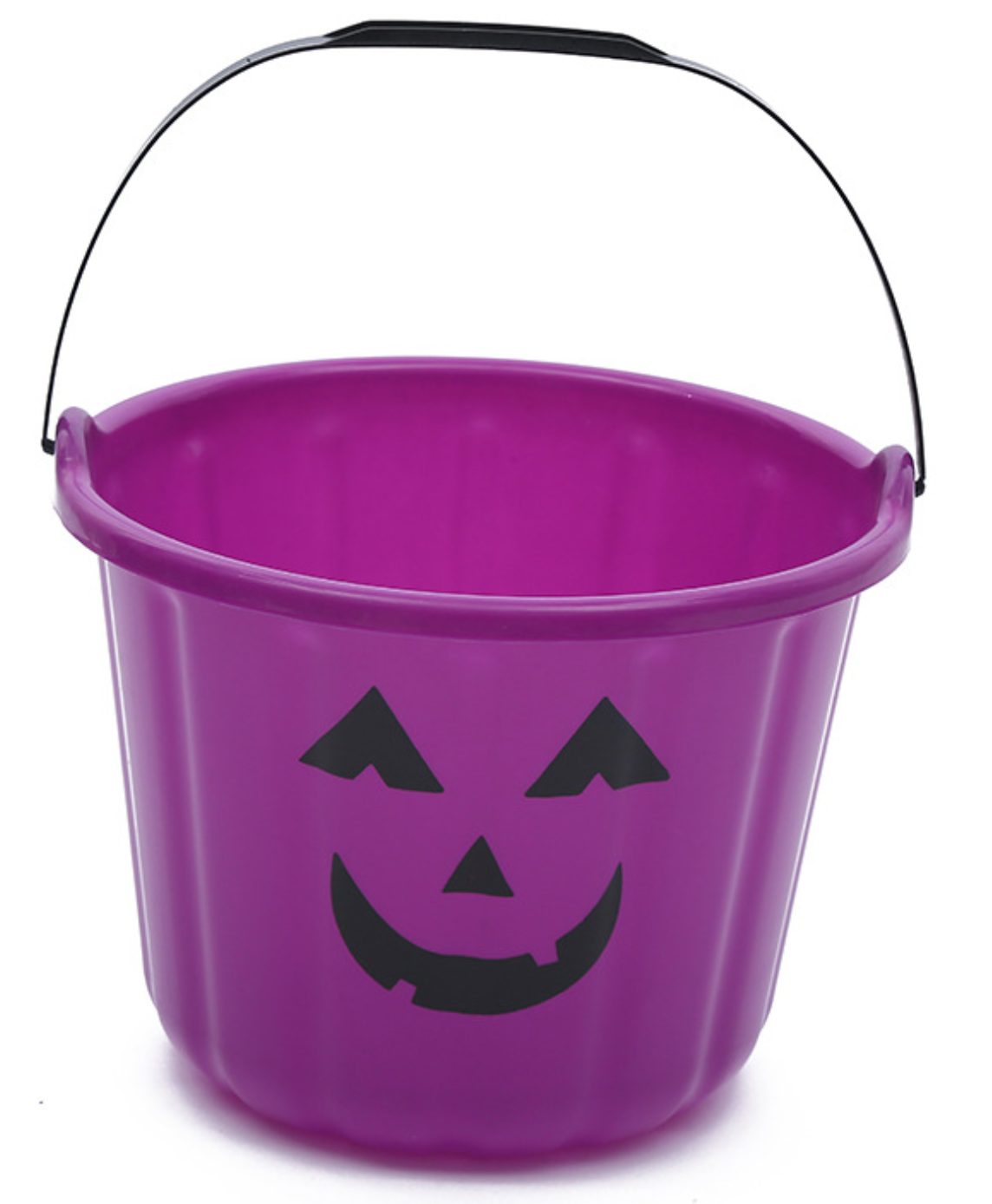 万圣节提桶鬼节塑料桶糖果桶万圣节道具鬼节用品万圣节塑料桶