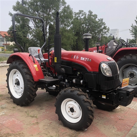 大马力东方红轮式拖拉机农用液压助力方向四轮拖拉机高效率