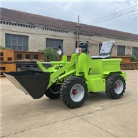 贵州 电动小铲车 海昌机械 四驱装载机 灵活操作