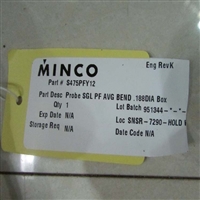 部分型号有库存MINCO电阻、MINCO电阻器、MINCO温度探头