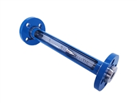 LZ/F30-50玻璃转子流量计 发酵罐用 法兰连接全不锈钢 玻璃管转子浮子流量计图片