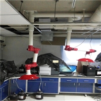 泰安KP11万向抽气罩 TOF科恩管径110mm 中医馆艾灸排烟移动式排风罩