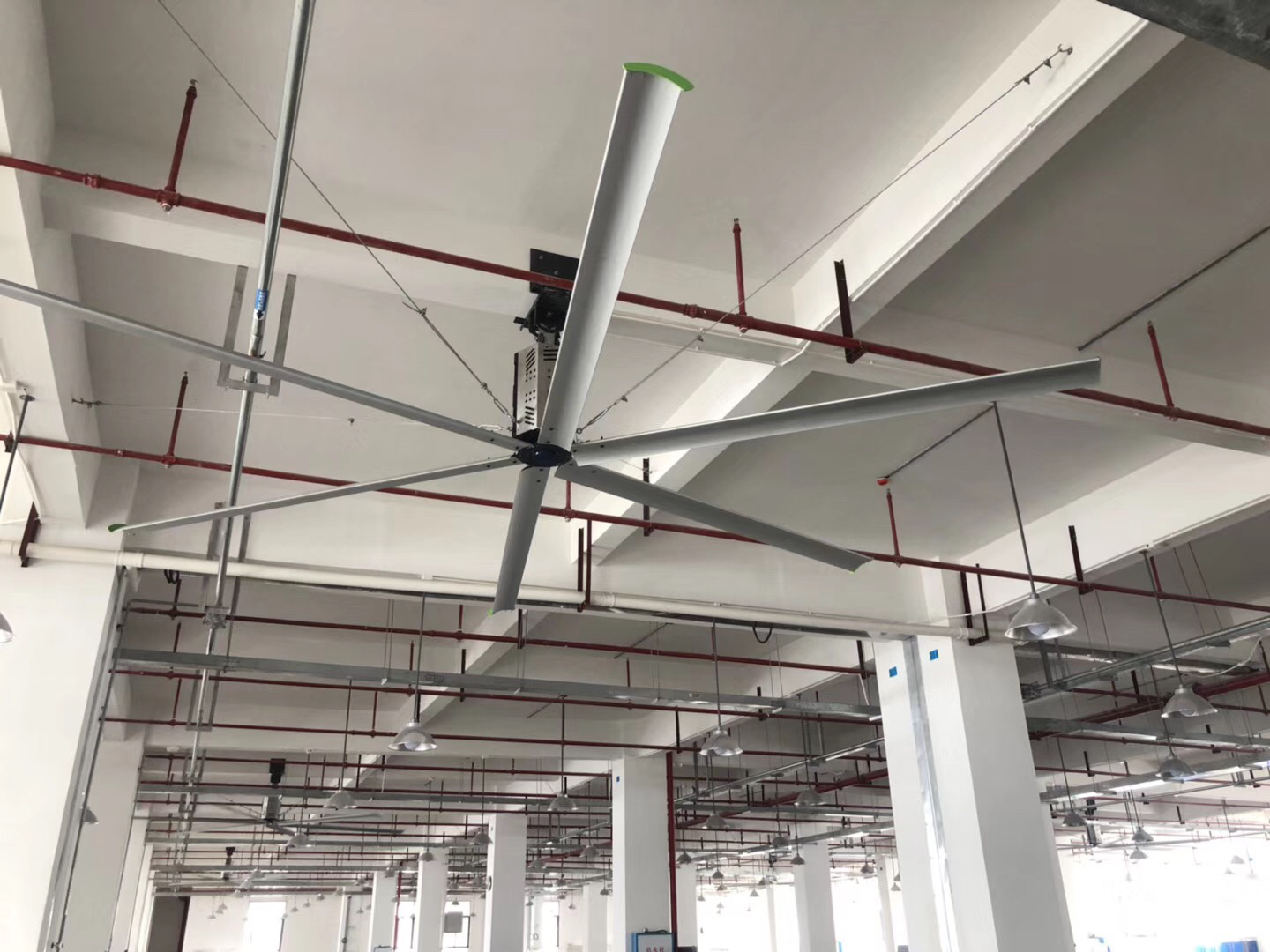 恒爽达工厂车间工业大型吊扇厂家工业安装厂房降温风扇