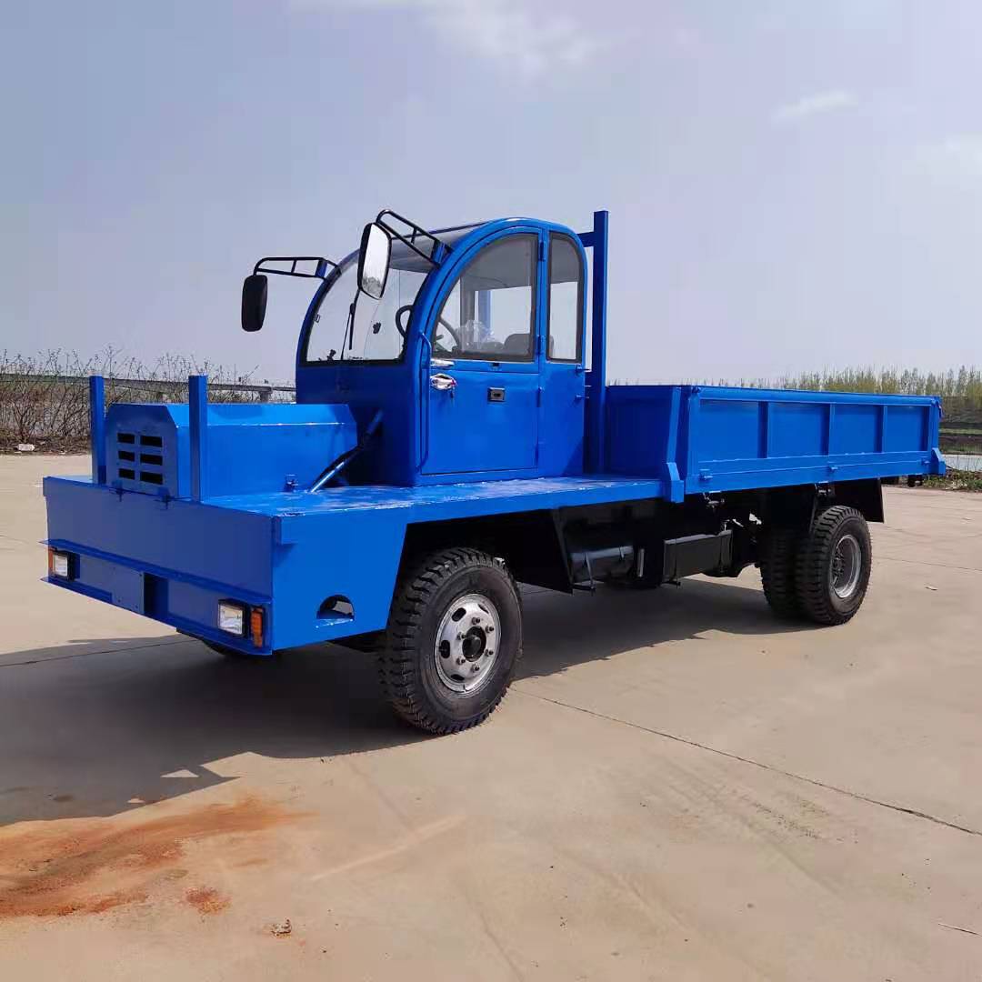 柴油四驱农用车 厂家销售水稻田 山区拉毛竹运输车 双顶自卸四不像车