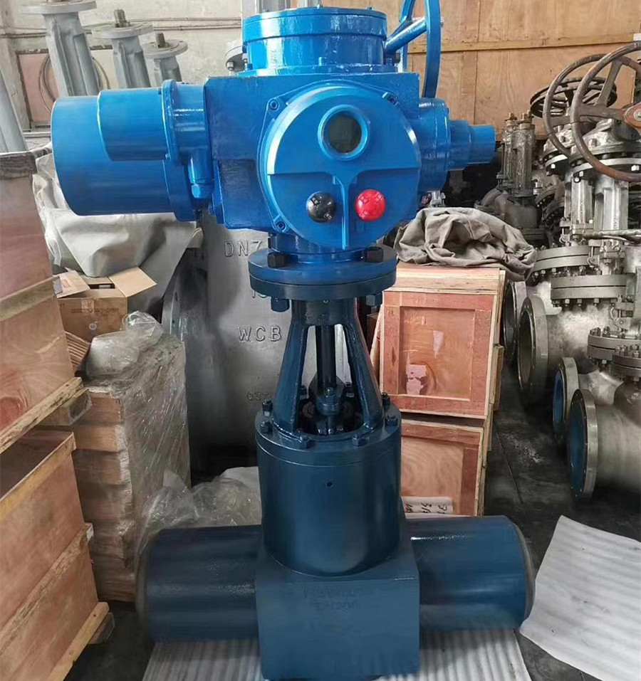 江苏天辽z961y100i智能调节型电动闸阀电站智能调节型闸阀焊接式电动