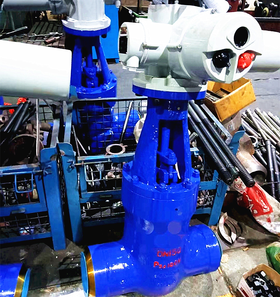 江苏天辽z961y100i智能调节型电动闸阀电站智能调节