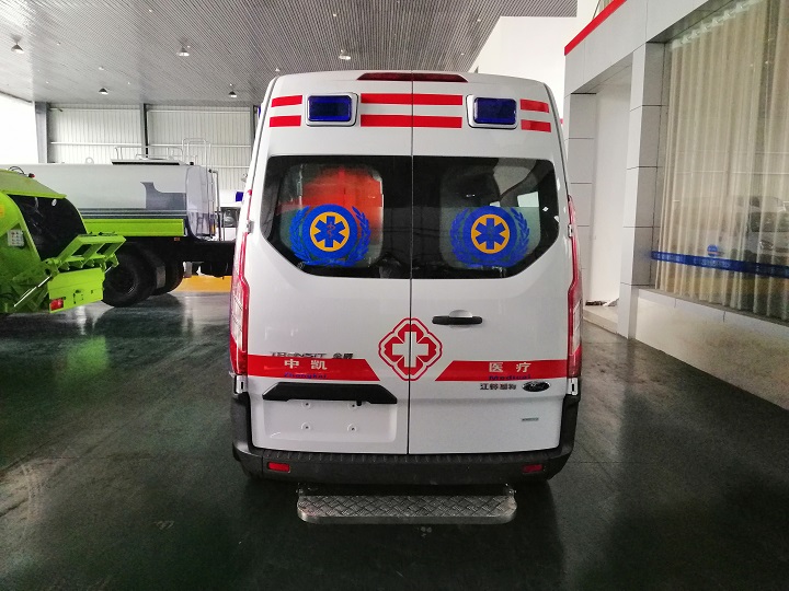 江铃救护车福特全顺急救车jdf5033xjhj6型医疗车