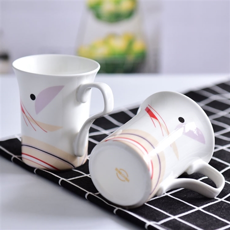 唐山创意骨瓷杯广告礼品马克杯陶瓷下午茶水杯