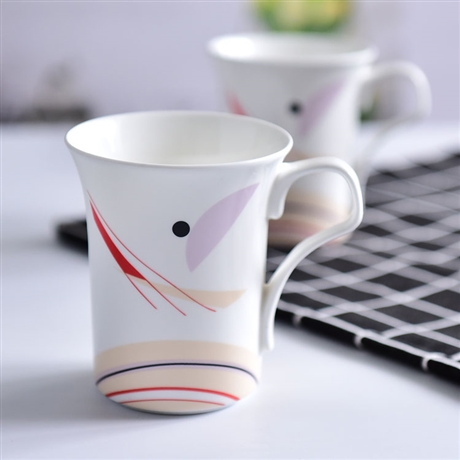 唐山创意骨瓷杯广告礼品马克杯陶瓷下午茶水杯