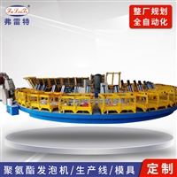 广东弗雷特提供自动化生产线 聚氨酯发泡成套设备厂家 脚垫发泡机械