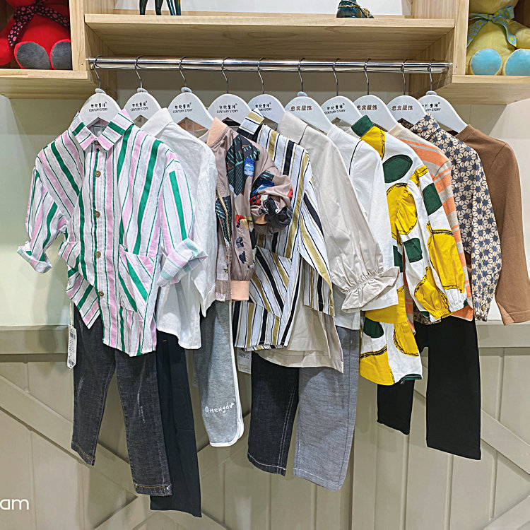 广州儿童服装批发童装批发公司直播供应链乐地童装直播一手货源