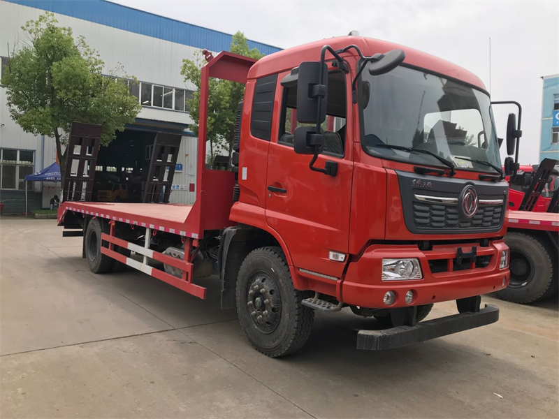 15吨挖机板车东风天锦平板车