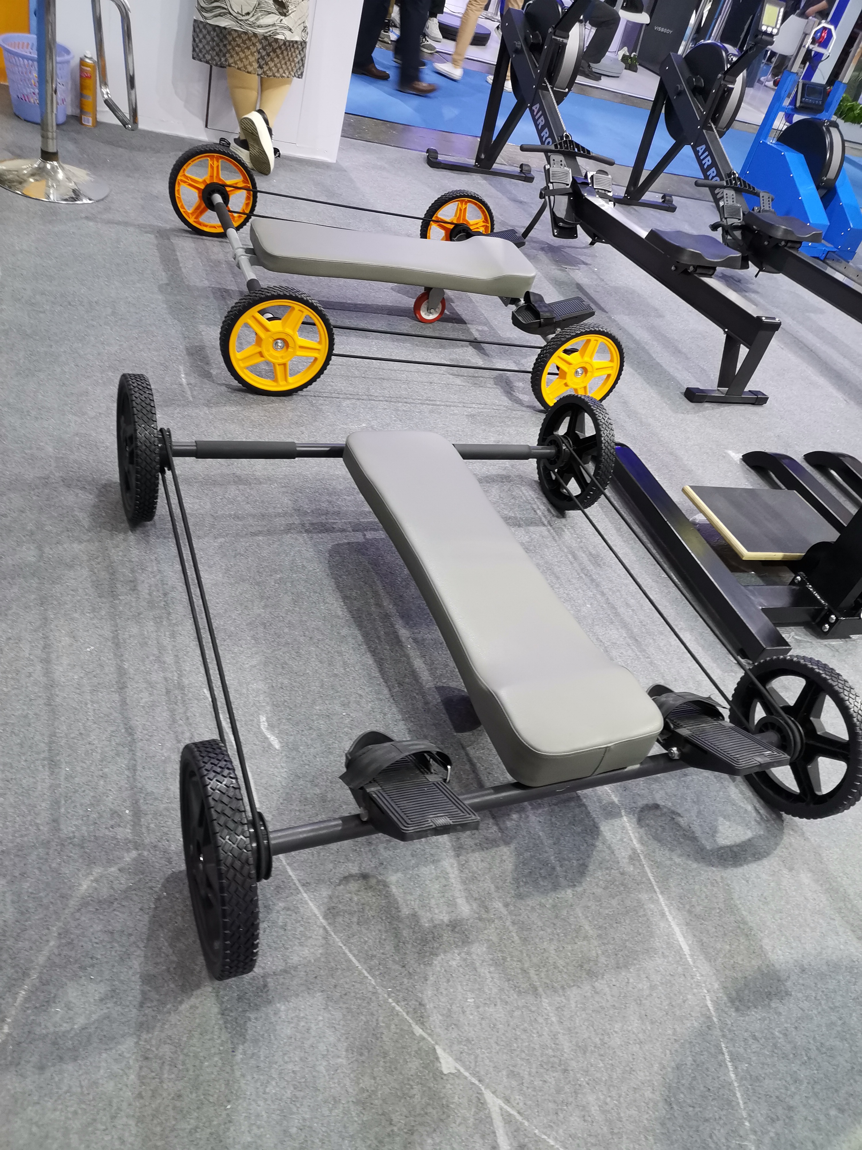 力康来核心体能有氧收腹器综合型青蛙健身车