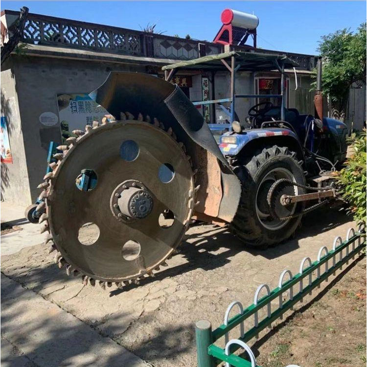 小型链条开沟机厂家 单双链条开沟机 管道工程挖沟机