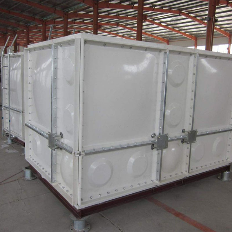 玻璃钢消防水箱 smc模压方形组装式蓄水箱 小区消防拼接玻璃钢水箱