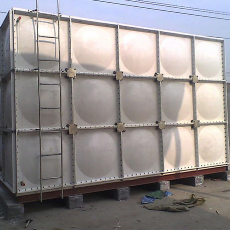 玻璃钢消防水箱 smc模压方形组装式蓄水箱 小区消防拼接玻璃钢水箱
