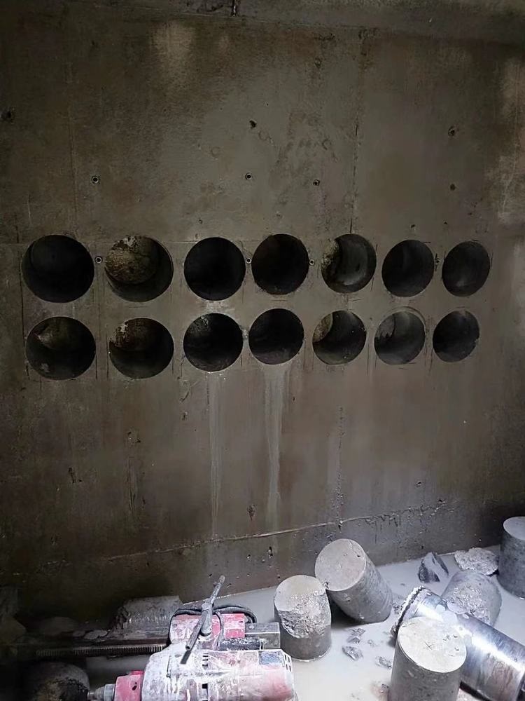 混凝土钻孔 混凝土水钻打孔 水钻开洞 钻孔切割