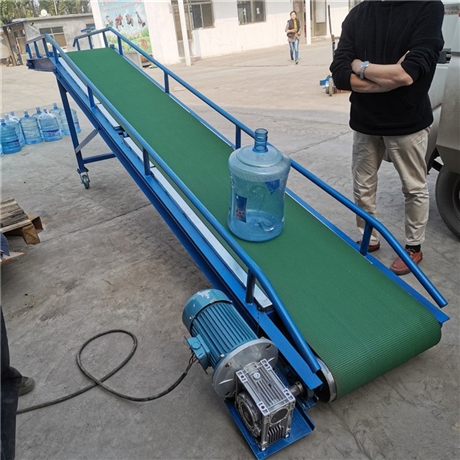 集装箱装卸伸缩皮带输送机电动升降传送带