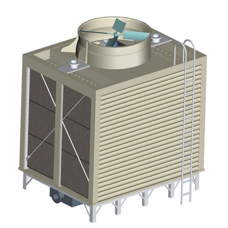 玻璃钢冷却水塔低噪音散热塔加工厂