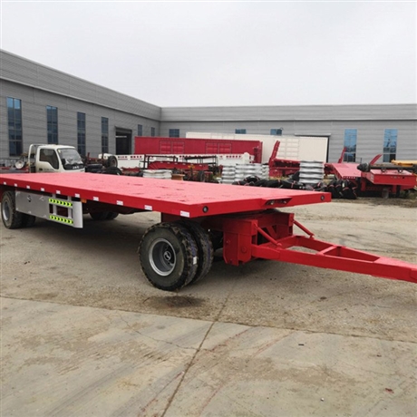 矿石运输重型侧翻全挂车三桥全挂车集装箱房车底盘车辆运输价格