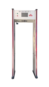 红外测温门 测温安检门生产  中科联盛热成像测温安检门