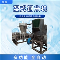 小型铜米机厂家 全自动铜米机 600型湿式铜米机 可分离何种电线电缆