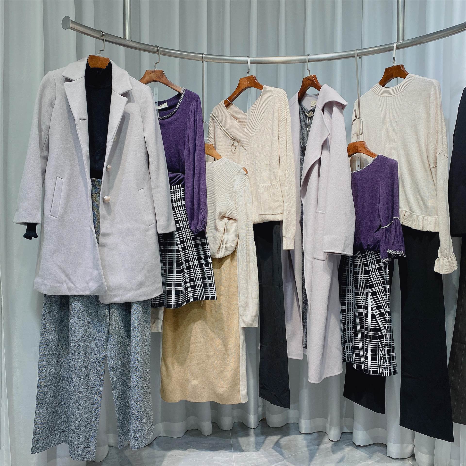 琦丽莎女装 2021夏季女装货源走份 深圳原创设计女装批发市场 厂家