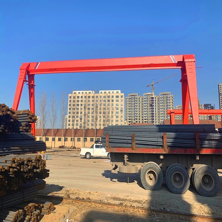 mh葫芦门式起重机5-20吨 山东起重机厂家 小型龙门吊 门式起重机龙门