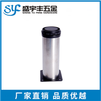 批發(fā)鋁合金柜腳 圓形電視柜腳支撐腿櫥柜腳 可增高調(diào)節(jié)浴室柜腿