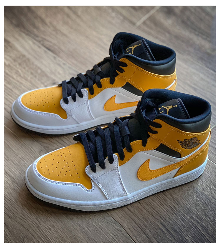 airjordan1midaj1黑白酒红黑粉全明星漆皮篮球鞋dd1649001
