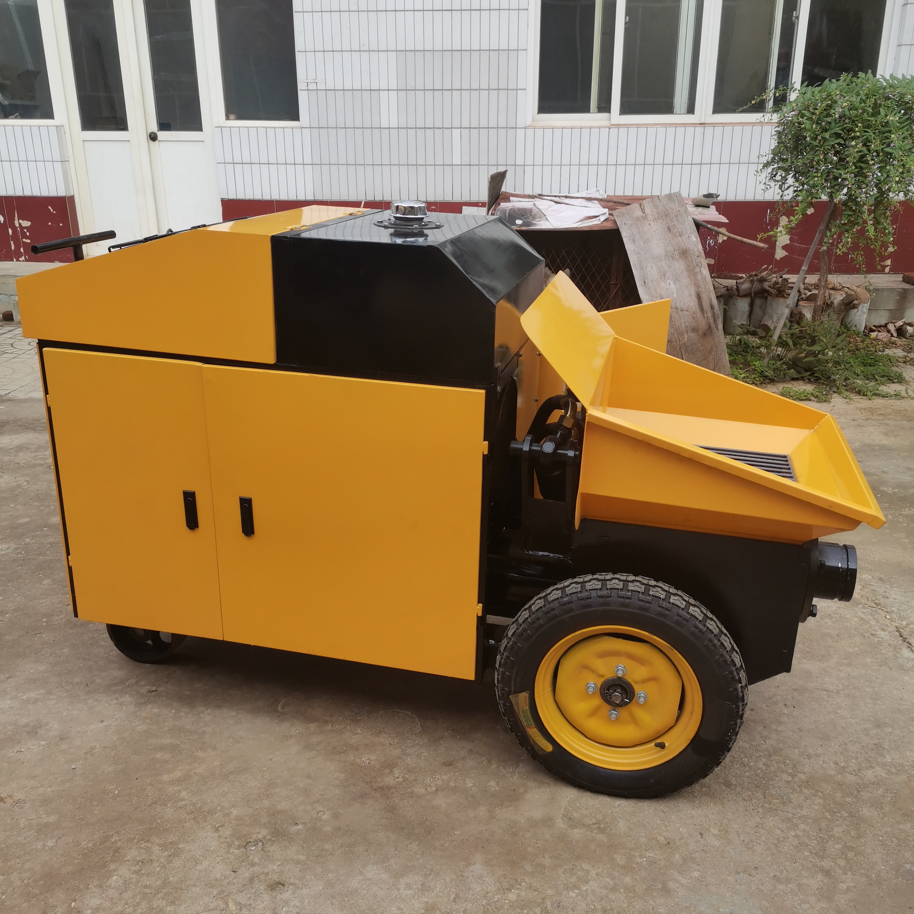 斜式二次构造柱混凝土输送泵价格