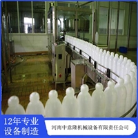 杏仁露饮料生产设备 河南果汁生产线 中意隆机械 寿命长