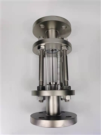 FA100-20拉杆式玻璃转子流量计 空气氮气 氧气全不锈钢玻璃管浮子转子