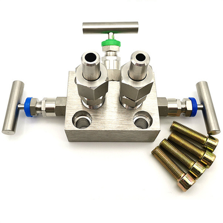 铁王供应不锈钢三阀组sf2b一体化三阀组差压变送器三阀组