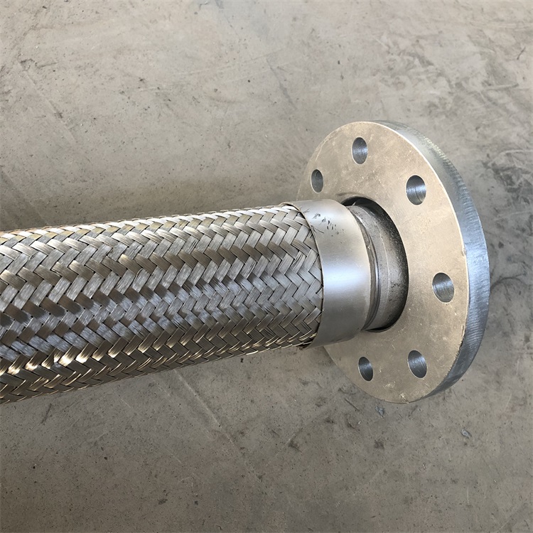 不锈钢法兰式金属软管 dn25 65 80 100 125 150 200波纹管