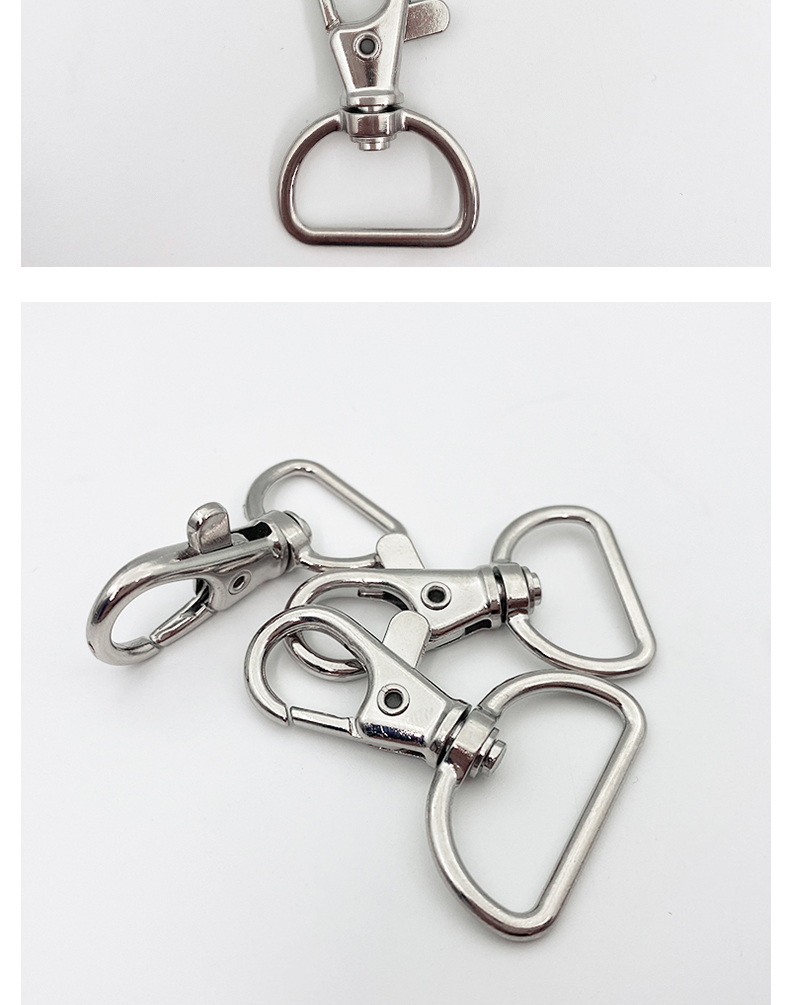 厂家锌合金鱼嘴扣饰品钥匙扣箱包手袋配件服装五金狗扣