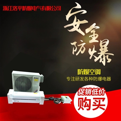 BKRG72防爆空调 3P挂机防爆空调 工业分体式防爆防腐空调 洛平防爆
