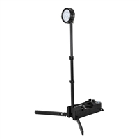 BAD503轻便式强光灯50W电力防汛加油站 升降聚泛光工作灯 LED频闪