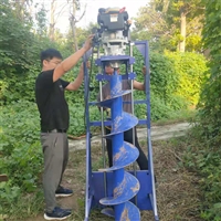 电线杆钻坑机大小直径深孔都能行