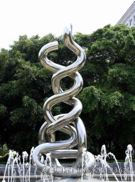 城市文化标志抽象雕塑